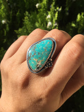 Load image into Gallery viewer, Royston turquoise statement ring - size 8