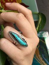 Load image into Gallery viewer, Cloud Mountain turquoise ring - size 7