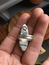 Load image into Gallery viewer, Cloud Mountain turquoise ring - size 7