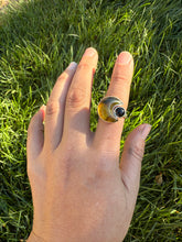 Load image into Gallery viewer, Eclipse Ring - Black Onyx (size 9.5)  *DISCOUNTED*