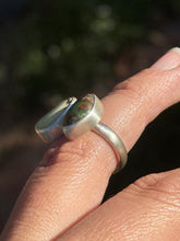 Load image into Gallery viewer, Aloe Variscite &amp; Sky Song Turquoise Double Ring - size 5.5/6