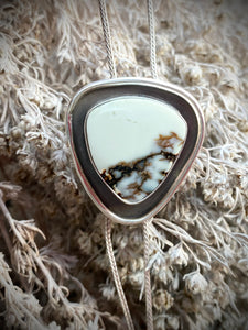 Chain Bolo—Aloe Variscite Shadowbox