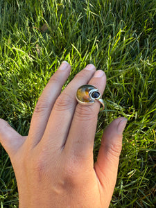 Eclipse Ring - Black Onyx (size 9.5)  *DISCOUNTED*