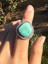 Load image into Gallery viewer, Royston Turquoise Double Beaded Ring—Size 7.5