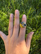 Load image into Gallery viewer, Eclipse Ring - Black Onyx (size 9.5)  *DISCOUNTED*