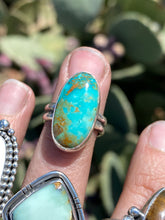 Load image into Gallery viewer, Simple Sky Song Turquoise Ring—Size 5