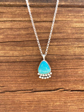 Load image into Gallery viewer, Blue Moon Turquoise Necklace