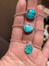 Load image into Gallery viewer, Baby Blue Royston Turquoise Choker Necklace