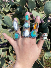 Load image into Gallery viewer, Framed White Buffalo Ring—Size 9