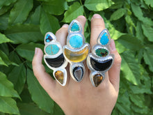 Load image into Gallery viewer, Desert Bloom statement ring - size 8