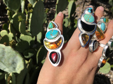 Load image into Gallery viewer, Desert Bloom statement ring - size 7