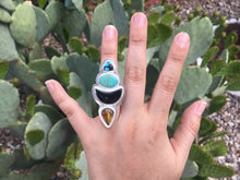 Load image into Gallery viewer, Desert Bloom statement ring - size 6
