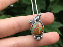 Load image into Gallery viewer, Howl pendant - Sky Song turquoise oval