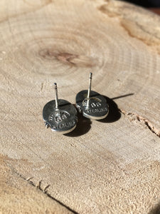 Green Royston Turquoise Stud Earrings
