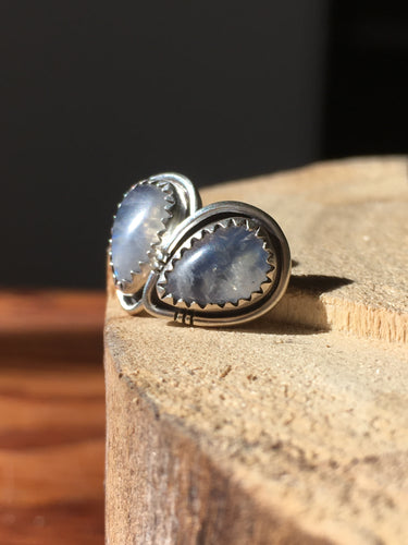 Moonstone Stud Earrings