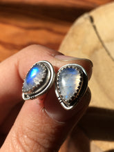 Load image into Gallery viewer, Moonstone Stud Earrings