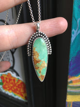 Load image into Gallery viewer, Minty green Royston turquoise necklace