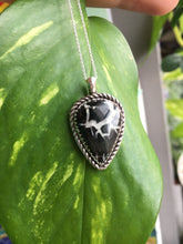 Load image into Gallery viewer, Unique septarian stone necklace