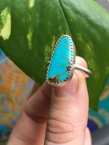 Royston turquoise everyday ring - size 8