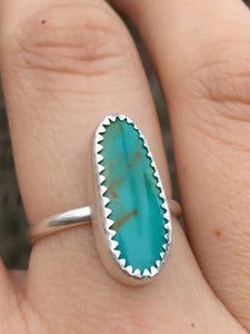 Royston turquoise everyday ring - size 9