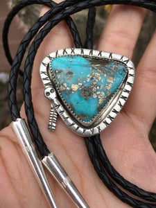 Campitos turquoise Rattlesnake Bolo