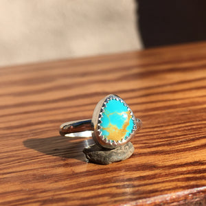 Royston turquoise everyday ring - size 7