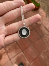 Load image into Gallery viewer, White Moonstone Shadowbox Necklace