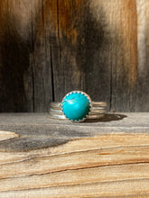 Load image into Gallery viewer, Cloud Mountain turquoise stacker ring set - size 6