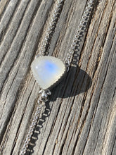 Load image into Gallery viewer, Moonstone with Mexican Jelly Opal Lariat Necklace