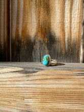 Load image into Gallery viewer, Sonoran Gold turquoise stacker ring set - size 5