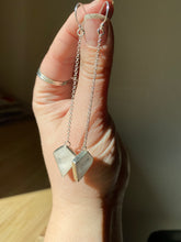 Load image into Gallery viewer, Rose Quartz Pendulum Earrings