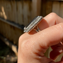 Load image into Gallery viewer, Black Onyx New Mexico Statement Ring — size 10
