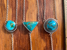 Load image into Gallery viewer, High Grade Royston Turquoise with Opal Lariat Necklace