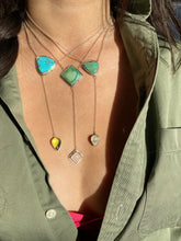 Load image into Gallery viewer, Persian Turquoise with Mexican Amber Lariat