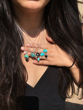 Load image into Gallery viewer, Osito Necklace #3 - Black onyx with Campitos turquoise