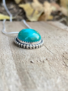 Gumdrop Royston Turquoise Necklace