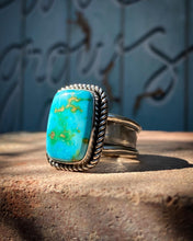 Load image into Gallery viewer, Sonoran Gold New Mex Ring — size 7 (fits like 6/6.5)