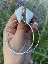 Load image into Gallery viewer, White Buffalo Swing Hoops