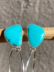 Campitos Turquoise Mini Hoops