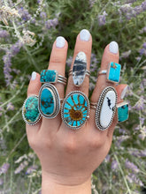 Load image into Gallery viewer, Simple White Buffalo Everyday Ring - Size 6 1/2 (fits like 6)