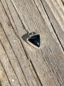 Kingman Turquoise 'X' with Black Onyx Lariat Necklace