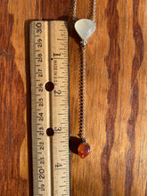 Load image into Gallery viewer, Moonstone with Mexican Jelly Opal Lariat Necklace