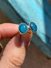 Load image into Gallery viewer, Hubei Turquoise Stud Earrings