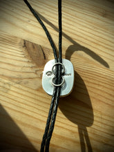Load image into Gallery viewer, Hubei Ribbon Turquoise Bolo Tie