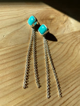 Load image into Gallery viewer, Campitos Turquoise Dangle Studs