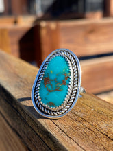 Load image into Gallery viewer, Gemmy Royston Turquoise Ring - size 8