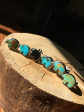 Load image into Gallery viewer, Osito Ring #5 - Light green with brown swirls (size 8.5)