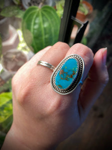 Gemmy Royston Turquoise Ring - size 8