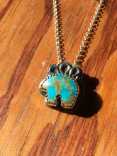 Load image into Gallery viewer, Osito Necklace #4 - Gemmy blue with brown matrix
