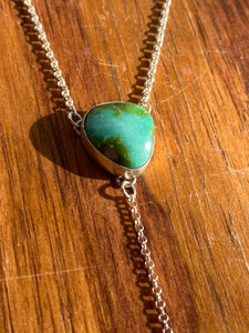 Sonoran Gold Turquoise with Moonstone Lariat